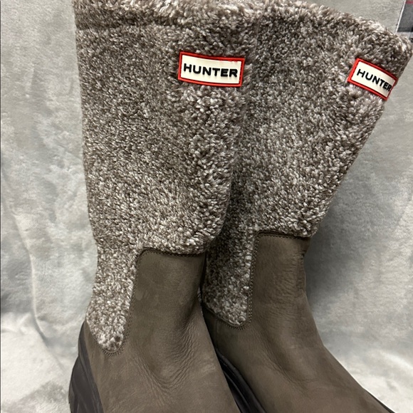 Hunter Tisha Lug Sole Waterproof Snow Boots Size 9 - Picture 2 of 9